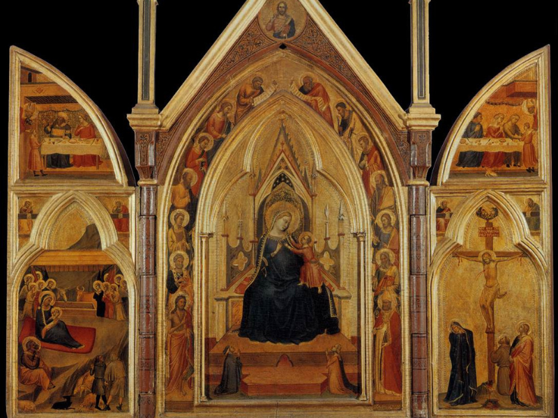 Trittico di Bernardo Daddi al Museo del Bigallo. I dodici apostoli nel Trittico di Bernardo Daddi: un'opera ricca di simbolismo e spiritualitÃ