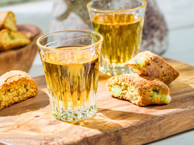 Vin Santo e Cantuccini di Prato