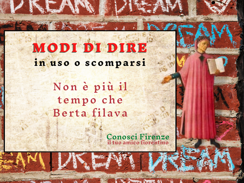 Modi di dire in uso e scomparsi