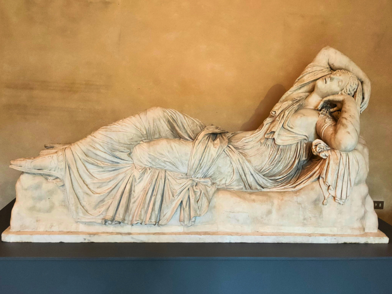 Arianna dormiente al Museo Archeologico