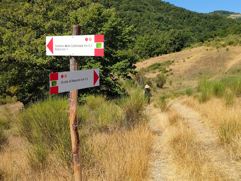 maurizio Becherini si dedicÃ² alla Fede religiosa alla Preghiera immerso nella Natura