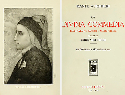 LA DIVINA COMMEDIA ILLUSTRATA NEI LUOGHI E NELLE PERSONE A CURA DI CORRADO RICCI