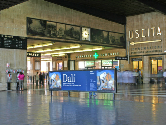 Arrivo stazione Firenze