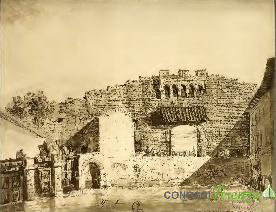 Porticciuola al Prato, aperta nel sec. XIV per comodo delle mulina