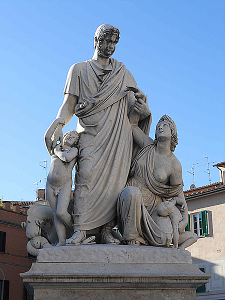 Statua di Leopoldo II a Livorno