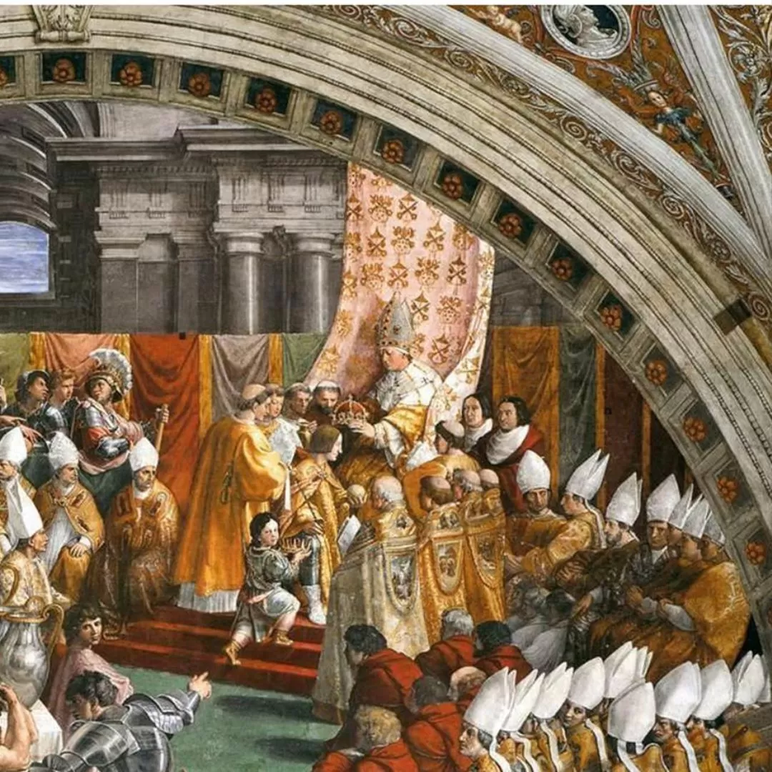 L’ incoronazione di Carlo Magno nel dipinto di Raffaello