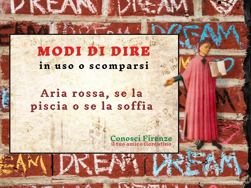 Aria rossa o piscia o soffia