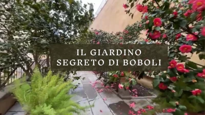 Un angolo segreto al Boboli