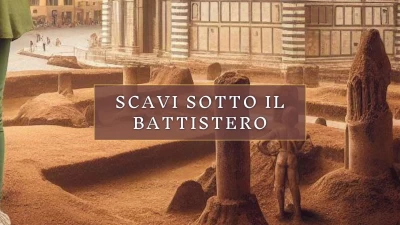 Gli scavi sotto il Battistero