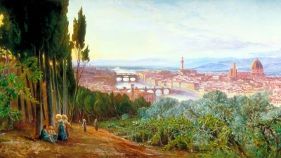View of Florence from Villa San Firenze