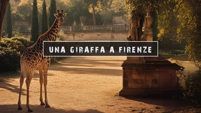 Una giraffa al museo