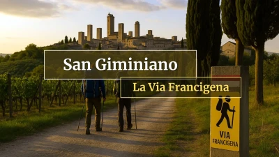 San Gimignano e la via Francigena