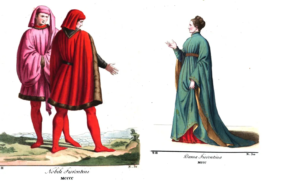 Abiti delle Dame e dei Nobili fiorentini
