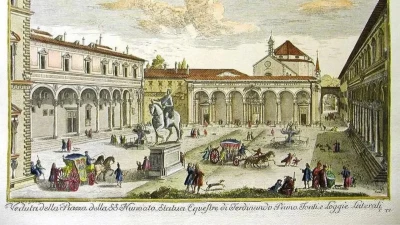 Piazza della SS. Annunziata.