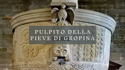 Pieve di Gropina, il pulpito