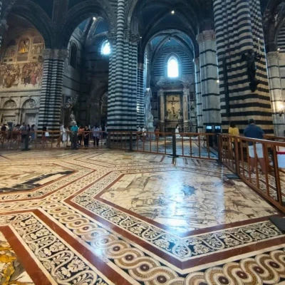 Siena - Tarsie Marmo - Allegorie