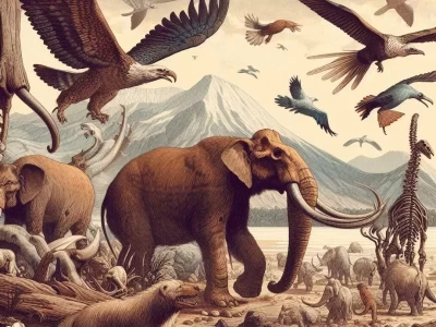 Mammut-Collezione-di-fossili-Rocce